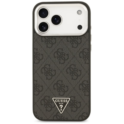 Guess 4G Triangle Logo MagSafe case for iPhone 17 Pro Max - black_2