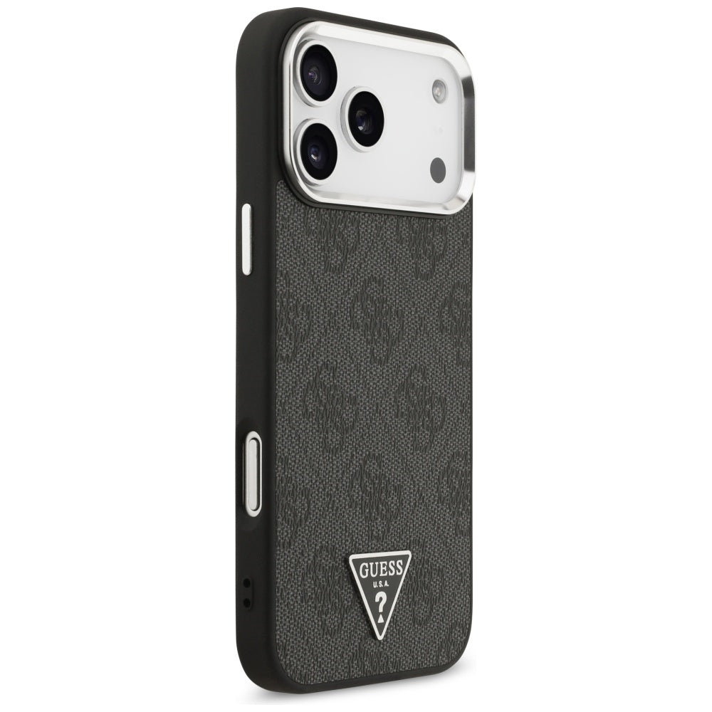 Guess 4G Triangle Logo MagSafe case for iPhone 17 Pro Max - black_3