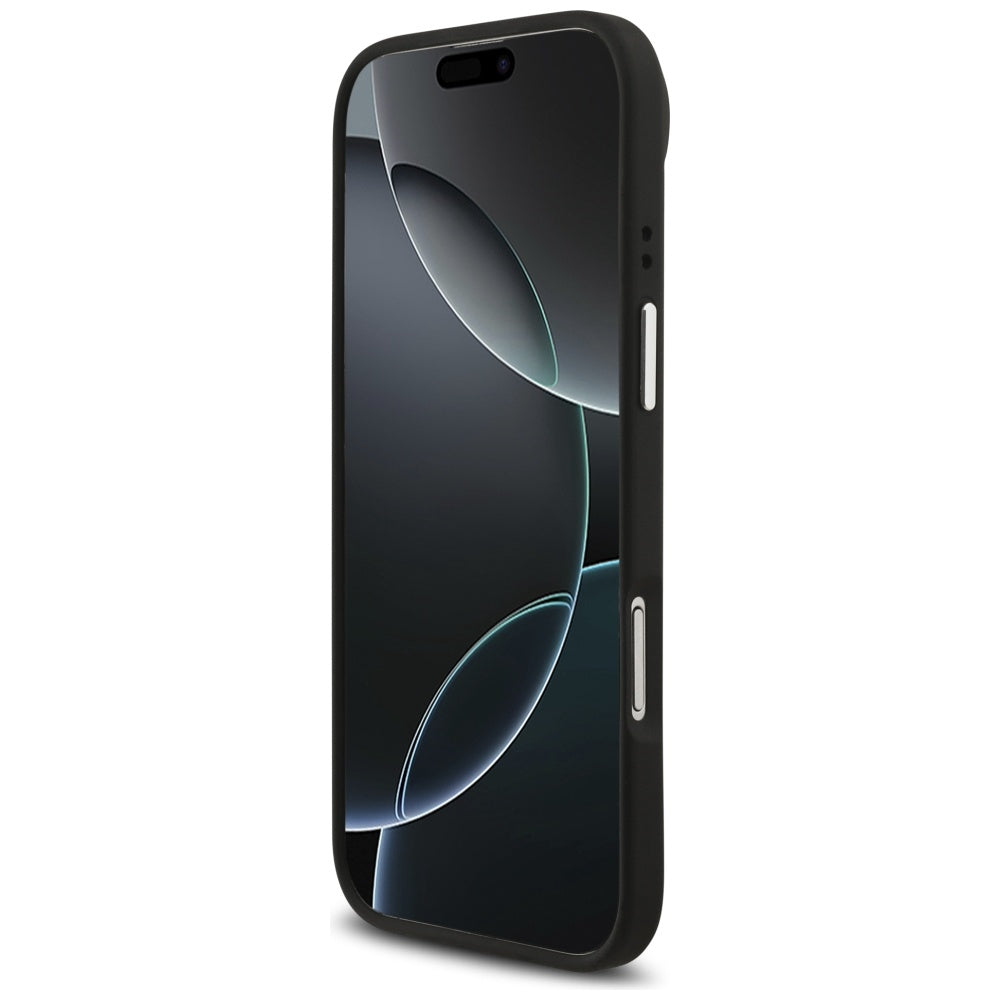 Guess Grained Big 4G Classic Logo case for iPhone 17 Air - black_4