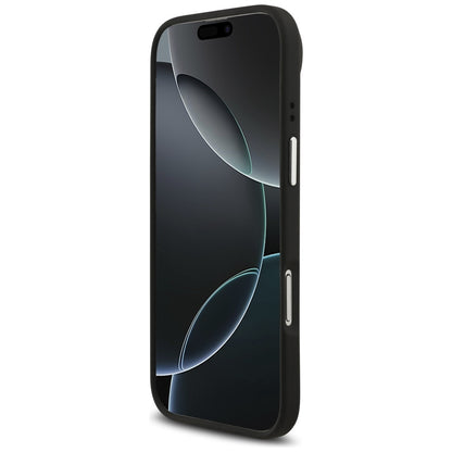 Guess Grained Big 4G Classic Logo case for iPhone 17 Air - black_4