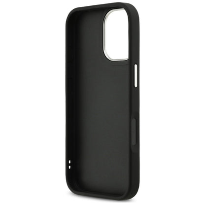 Guess Grained Big 4G Classic Logo case for iPhone 17 - black_6