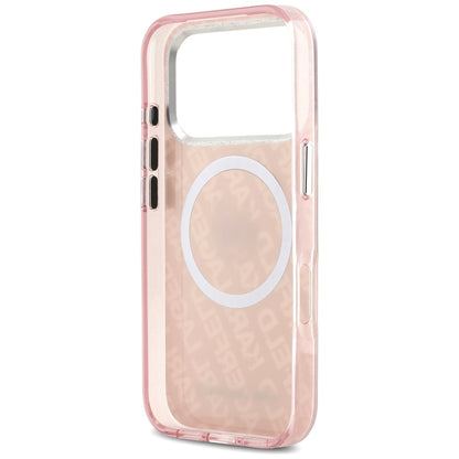 Karl Lagerfeld IML Choupette Head Logo MagSafe Case for iPhone 17 Pro Max - Pink_6