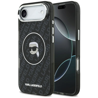 Etui Karl Lagerfeld IML Karl Head Logo MagSafe na iPhone 17 Air - czarne_0