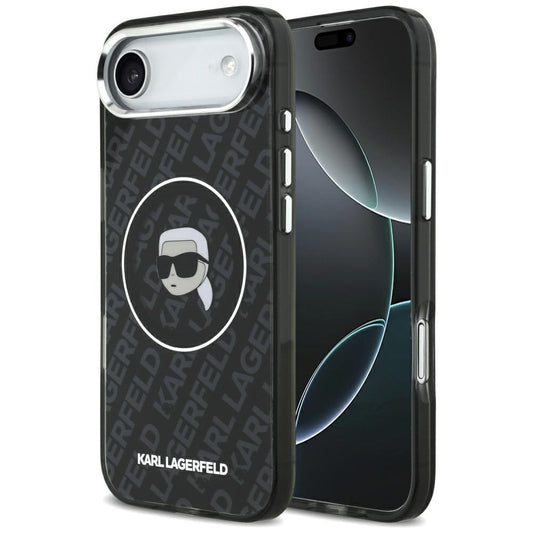 Etui Karl Lagerfeld IML Karl Head Logo MagSafe na iPhone 17 Air - czarne_0