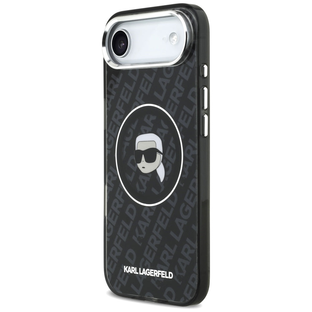 Etui Karl Lagerfeld IML Karl Head Logo MagSafe na iPhone 17 Air - czarne_1