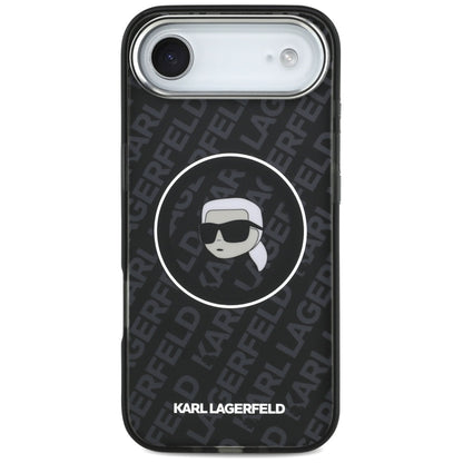Etui Karl Lagerfeld IML Karl Head Logo MagSafe na iPhone 17 Air - czarne_2