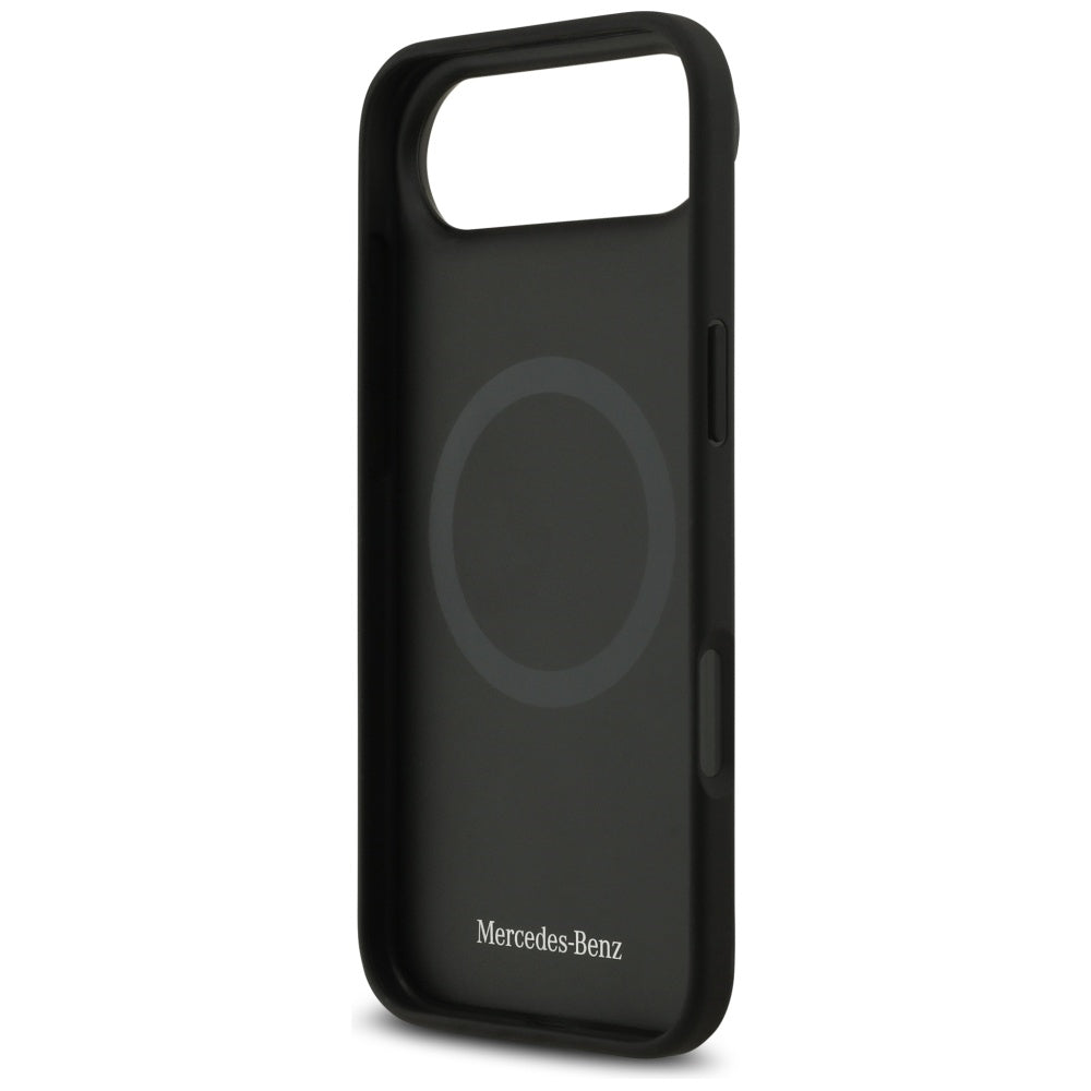Mercedes Leather The Move MagSafe case for iPhone 17 Air - black_6