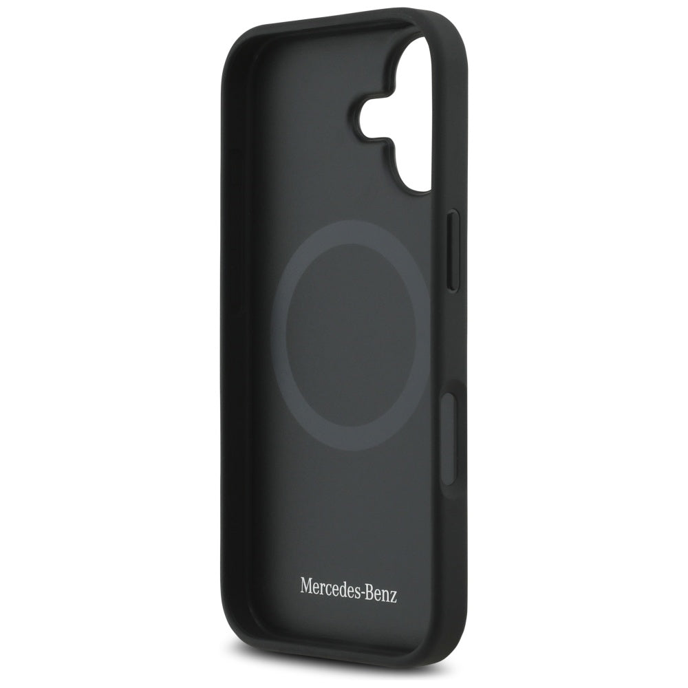 Mercedes Leather The Move MagSafe case for iPhone 17 - black_6