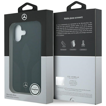Mercedes Leather The Move MagSafe case for iPhone 17 - black_7