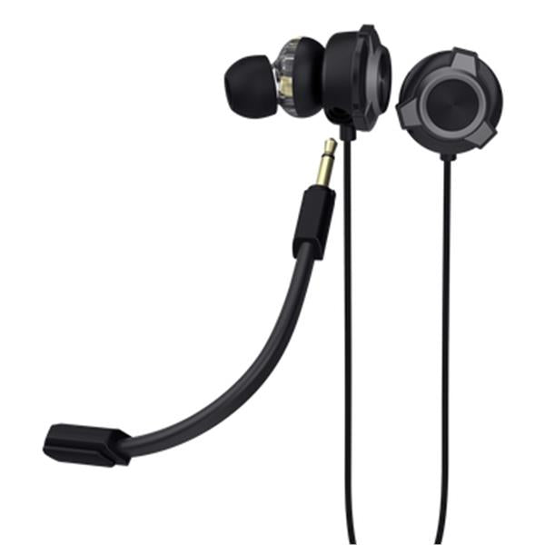 AURICOLARI CON FILO E MICROFONO STACCABILE TRUST PINE GXT 406 - NERO (25598)_1