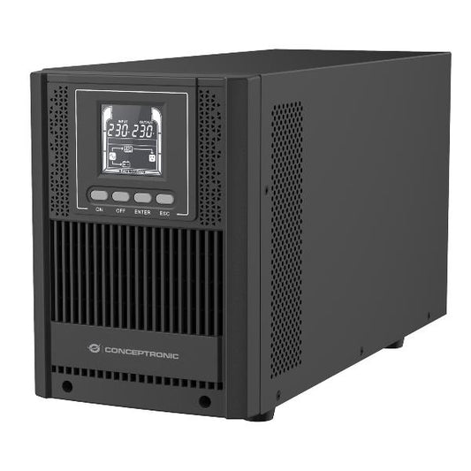 UPS 2000VA 1800W ONLINE TOWER - HID USB, Porta EPO, 4x SCHUKO  1 Seriale RS232, 1x USB_0
