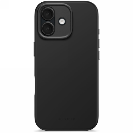Decoded AntiMicrobial Silicone Backcover MagSafe case for iPhone 17 - black_0
