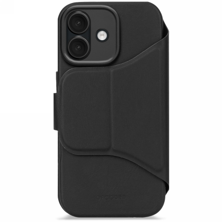 Decoded Textured Silicone Detachable Wallet MagSafe Case for iPhone 17 - Black_0