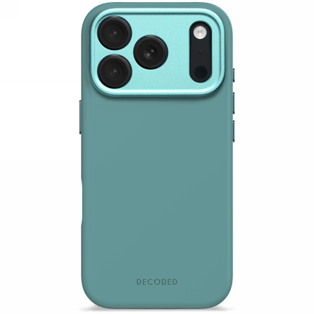 Decoded AntiMicrobial Silicone Backcover MagSafe Case for iPhone 17 Pro - Mint_0