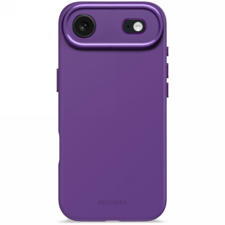 Decoded AntiMicrobial Silicone Backcover MagSafe Case for iPhone 17 Air - Purple_0