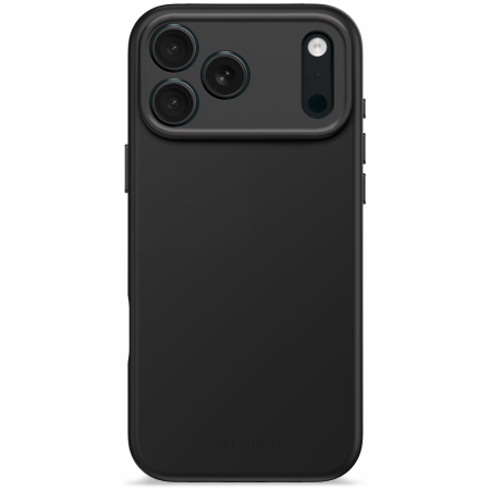 Decoded AntiMicrobial Silicone Backcover MagSafe Case for iPhone 17 Pro Max - Black_0