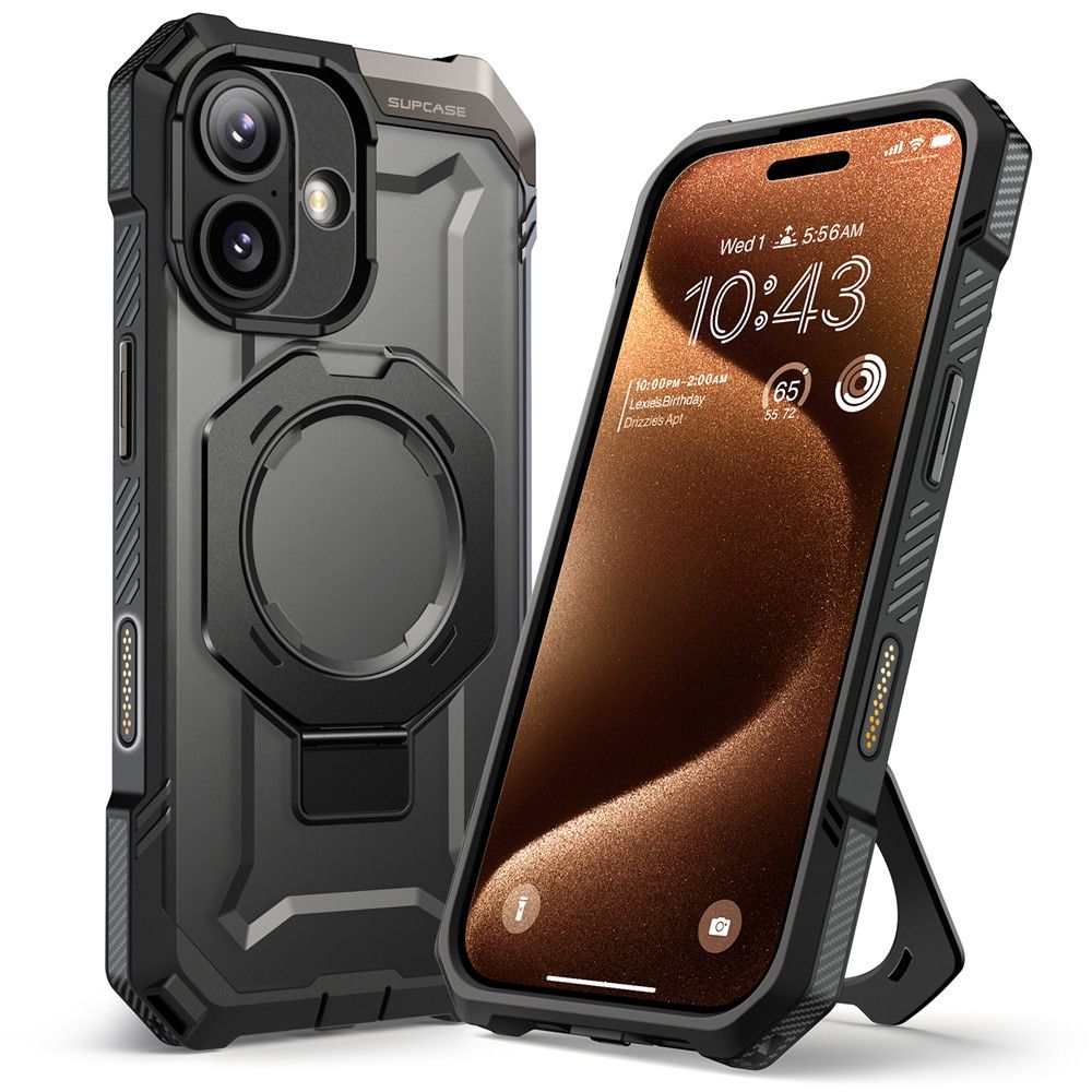 Supcase UB Grip Mag MagSafe Case for iPhone 17 - Black_1