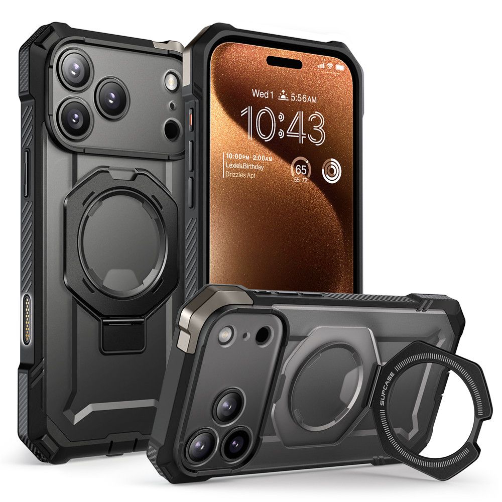 Supcase UB Grip Mag MagSafe Case for iPhone 17 Pro Max - Black_0