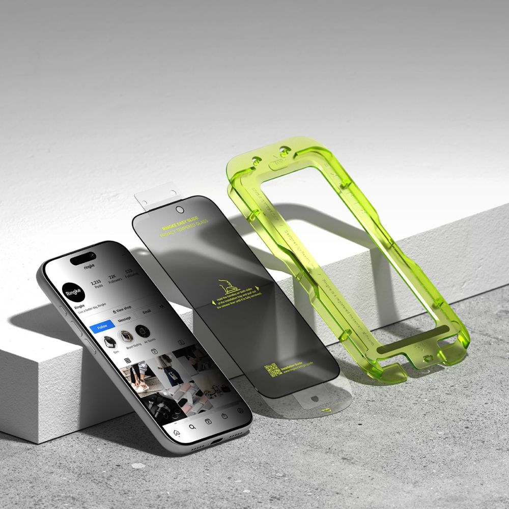 Ringke Easy Slide 2-pack Privacy Glass for iPhone 17 Pro Max_3