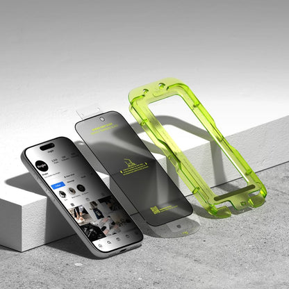 Ringke Easy Slide 2-pack Privacy Glass for iPhone 17 Pro - Black_3