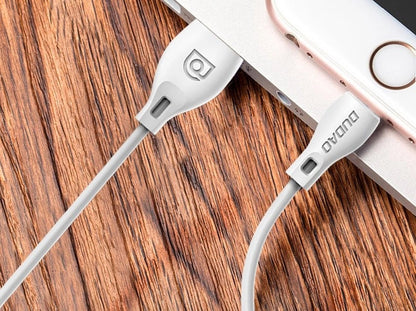 Dudao USB / Lightning cable 2.4A 1m white (L4L 1m white)_1