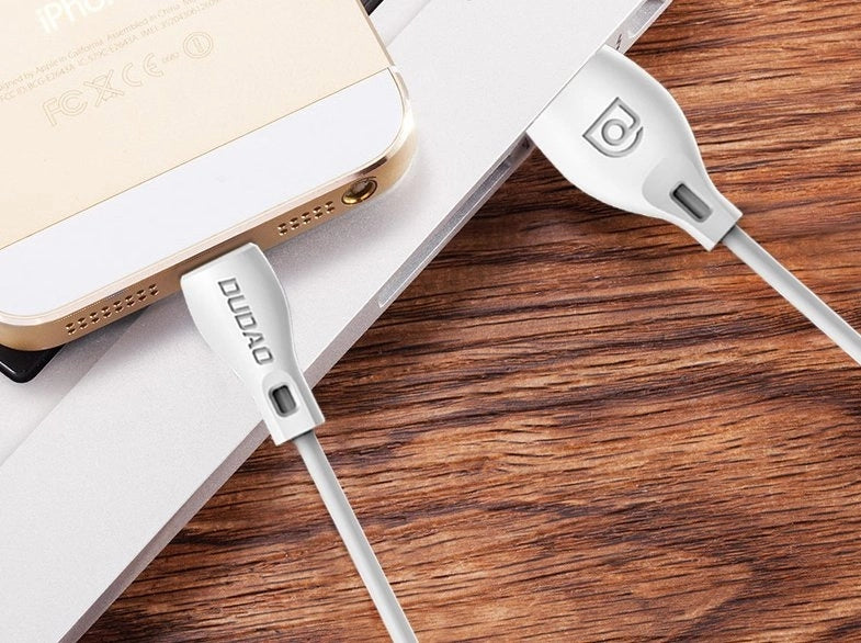 Dudao USB / Lightning cable 2.4A 1m white (L4L 1m white)_13