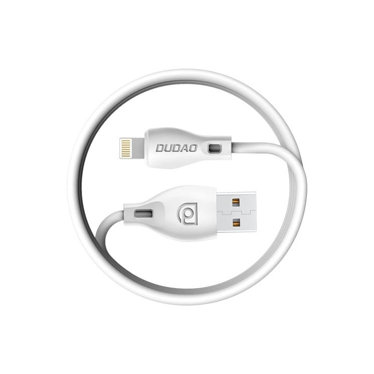 Dudao USB / Lightning cable 2.4A 1m white (L4L 1m white)_2