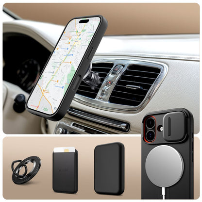 Tech-Protect Kevlar Aura MagSafe Case for iPhone 17 - Black_2
