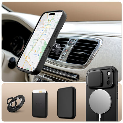 Tech-Protect Kevlar Aura MagSafe Case for iPhone 17 Pro Max - Black_2