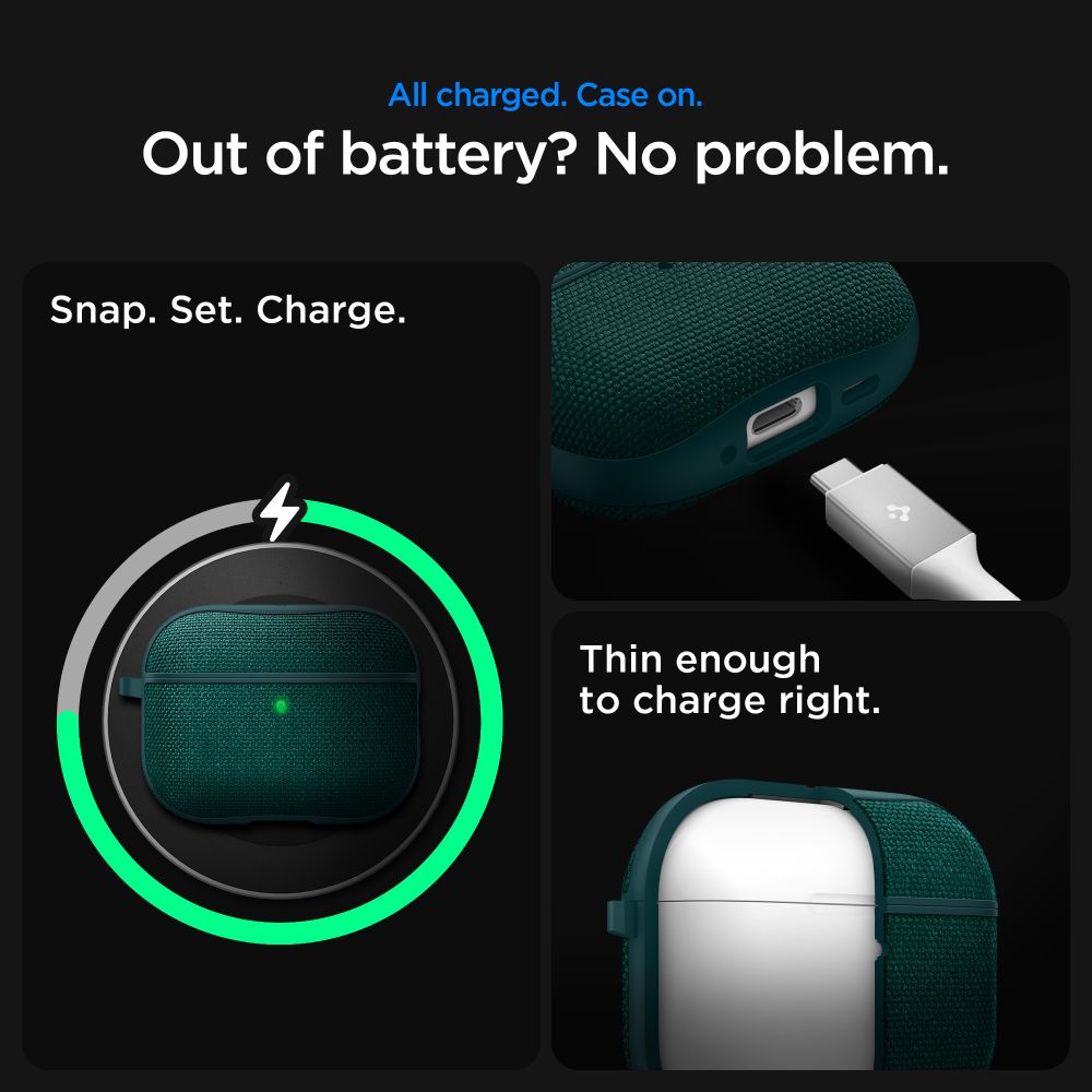 Spigen Urban Fit Case for AirPods 3 - Green_14