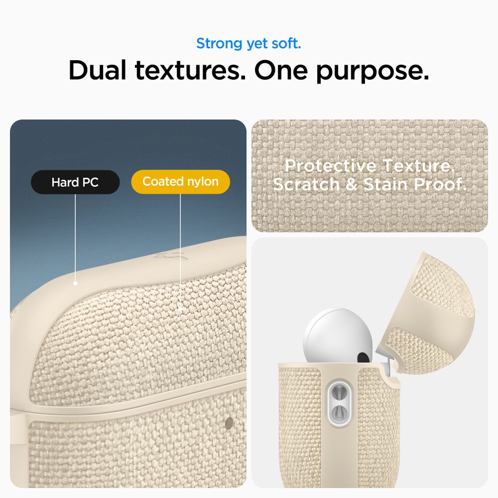 Spigen Urban Fit Case for AirPods 3 - Beige_10