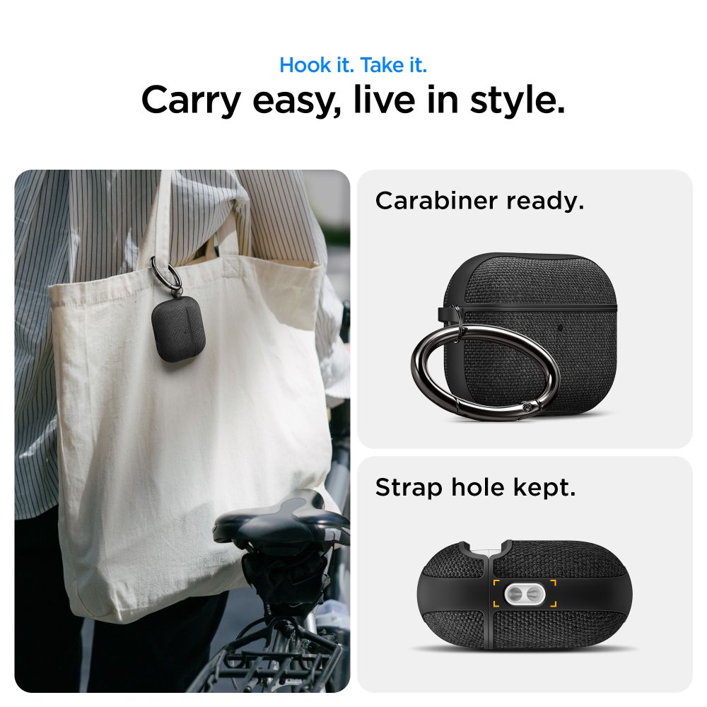 Spigen Urban Fit Case for AirPods 3 - Black_11