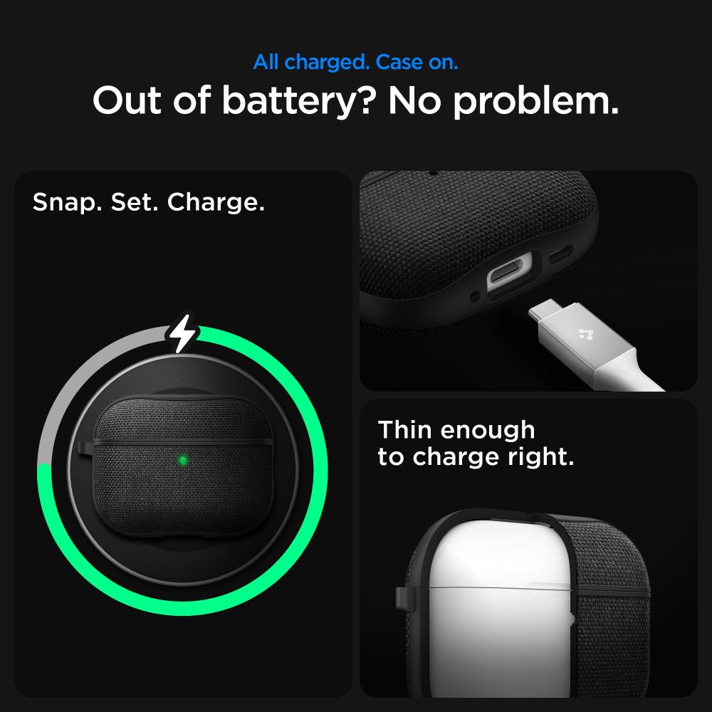 Spigen Urban Fit Case for AirPods 3 - Black_13