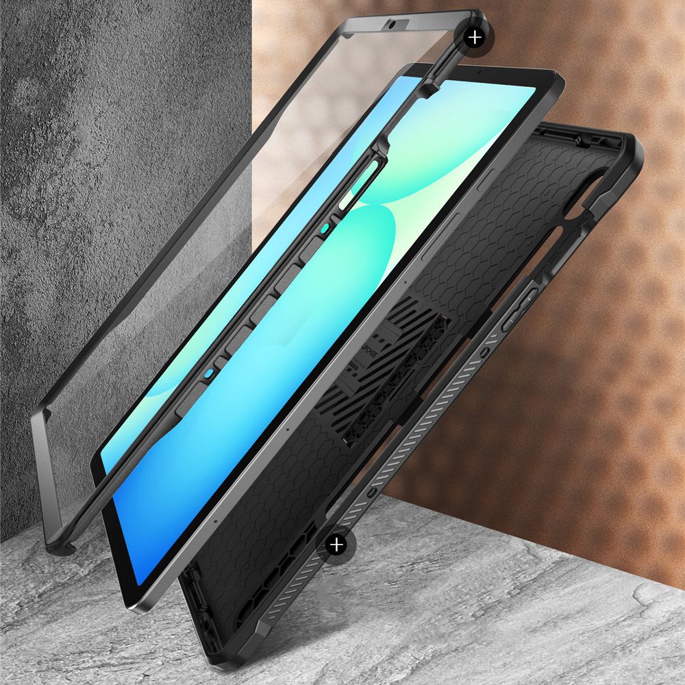 Unicorn Beetle Pro Supcase Case for Samsung Galaxy Tab S9 11.0 / S9 FE / S10 FE / S10 Lite 10.9 X710 / X716B / X510 / X516B / X520 / X526 / X400 / X406B - Black_2