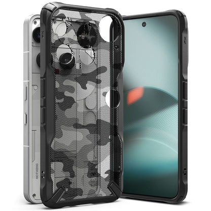 Ringke Fusion X Case for Nothing Phone 3 - Gray and Black_0