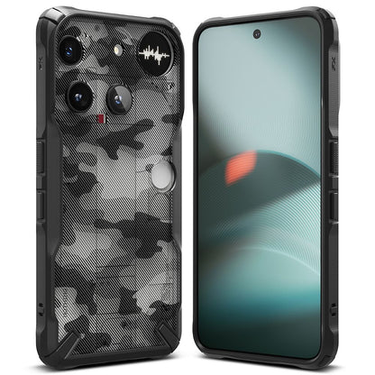 Ringke Fusion X Case for Nothing Phone 3 - Gray and Black_1