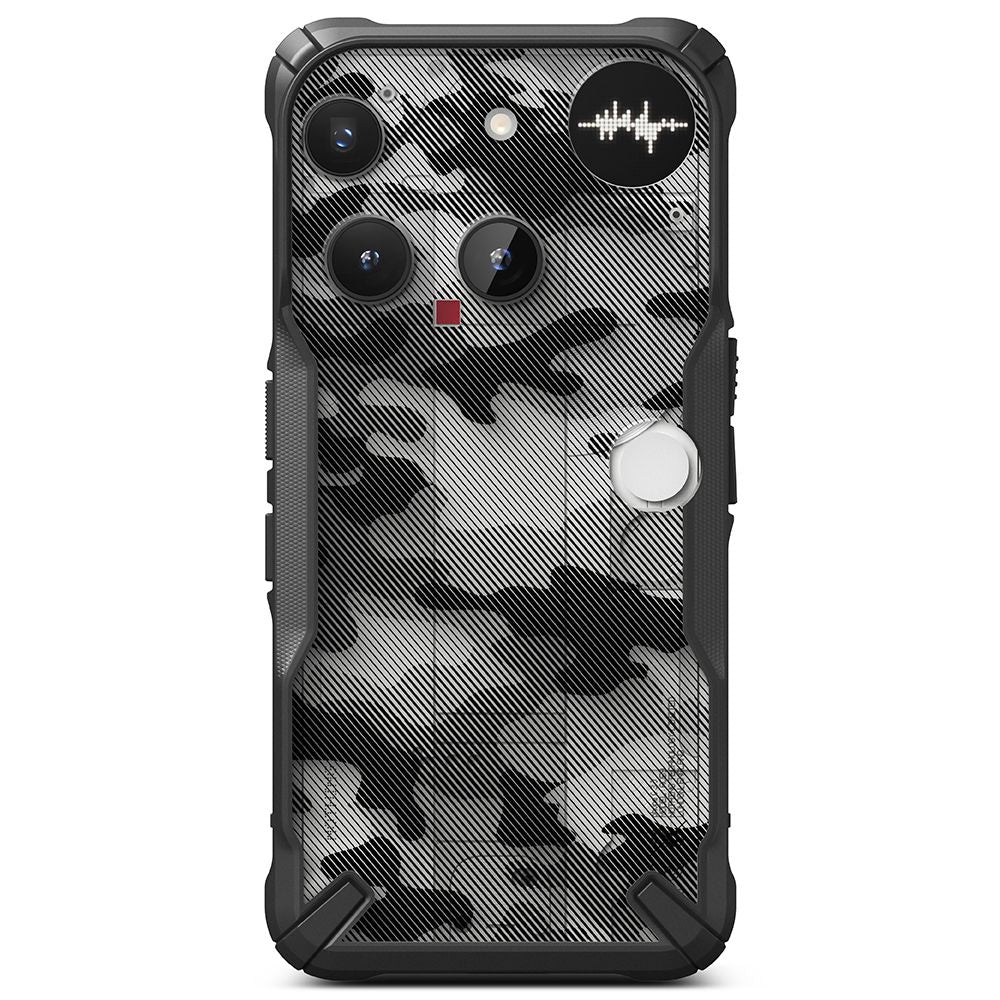 Ringke Fusion X Case for Nothing Phone 3 - Gray and Black_2