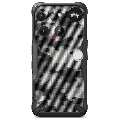 Ringke Fusion X Case for Nothing Phone 3 - Gray and Black_2