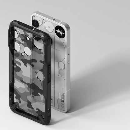 Ringke Fusion X Case for Nothing Phone 3 - Gray and Black_3