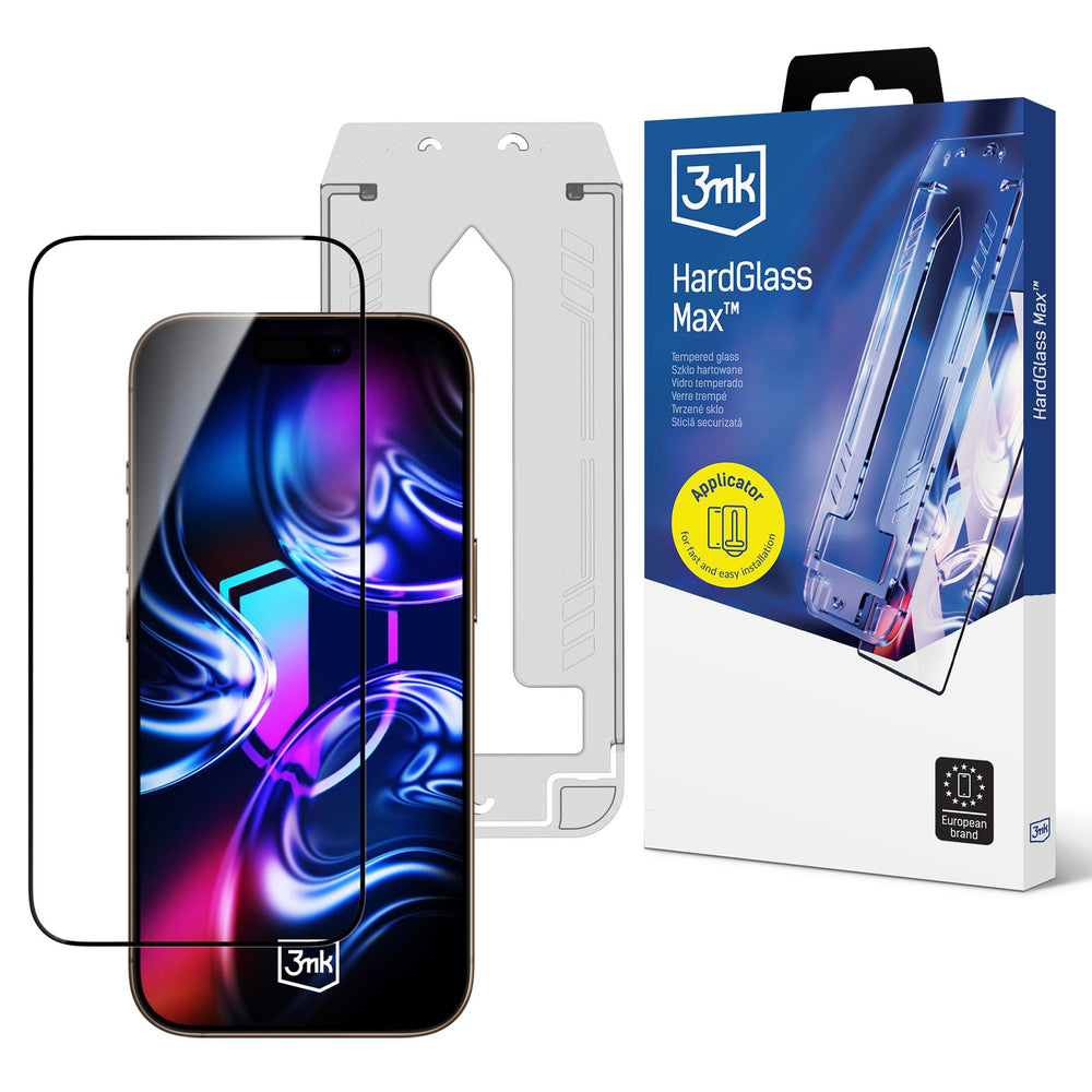 3mk Hardglass Max Tempered Glass for iPhone 17 Pro Max_0