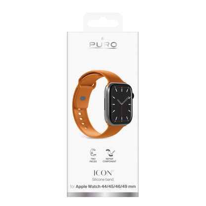 Pulseira Apple Watch Puro "ICON" / Laranja / 44-45-46-49mm / PUICNAW44ORA17_2