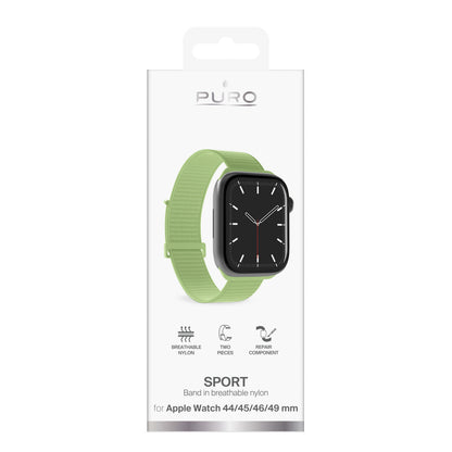 Pulseira Apple Watch Puro "SPORT" MARKA NIEZDEFINIOWANA / Verde / 44-45-46-49mm / PUSPORTAW44GRN17_1