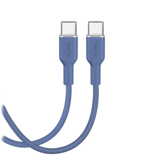 Cabo USB-C Puro Cable "ICON" / Azul / 1.5m / PUCCCICON15MTBLUE17_0