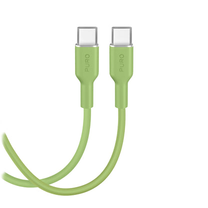 Cabo USB-C Puro Cable "ICON" / Verde / 1.5m / PUCCCICON15MTGRN17_0