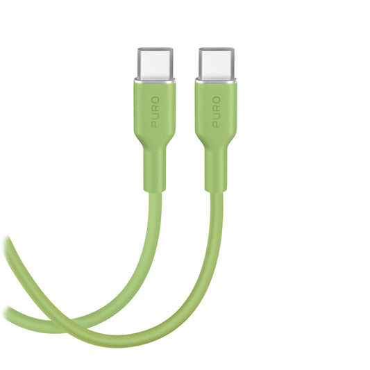Cabo USB-C Puro Cable "ICON" / Verde / 1.5m / PUCCCICON15MTGRN17_0