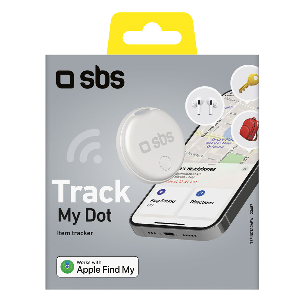 Tracker Apple colore bianco_1
