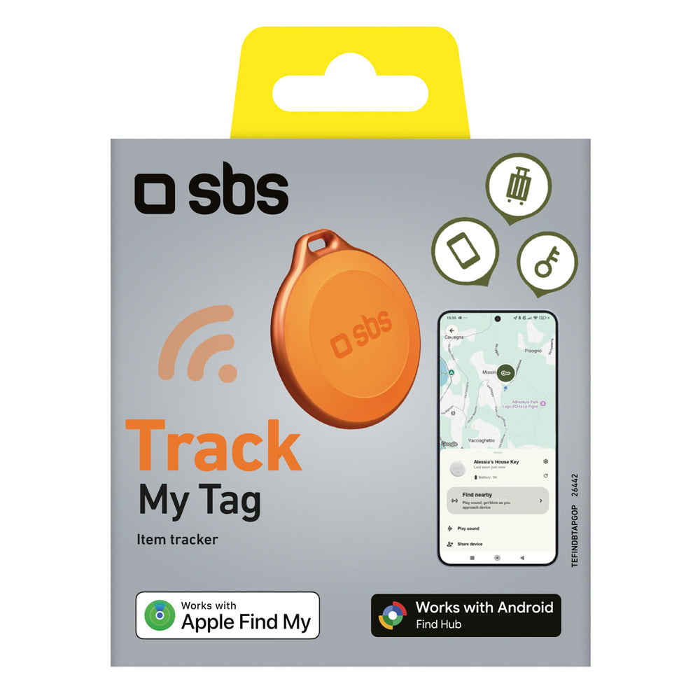 SBS Track My Tag universal tracker - orange_1