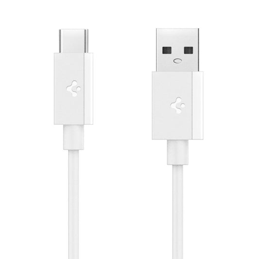 Spigen EB6010AC USB-A / USB-C 60W Cable 100 cm - White_0