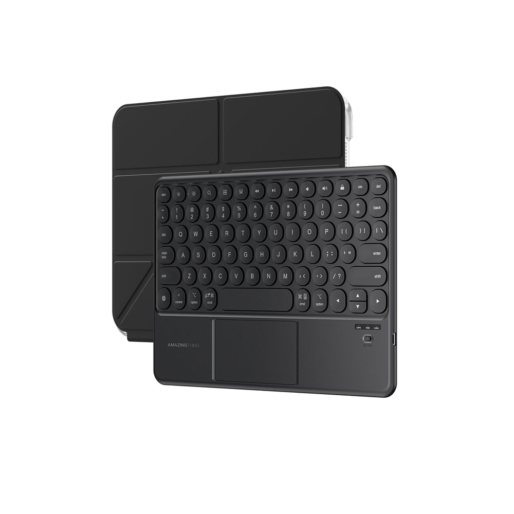 AmazingThing Minimal Case KeyLite Combo Keyboard Case for iPad Air 11" M2/M3/M4 (2024/2025/2026) - Black_3