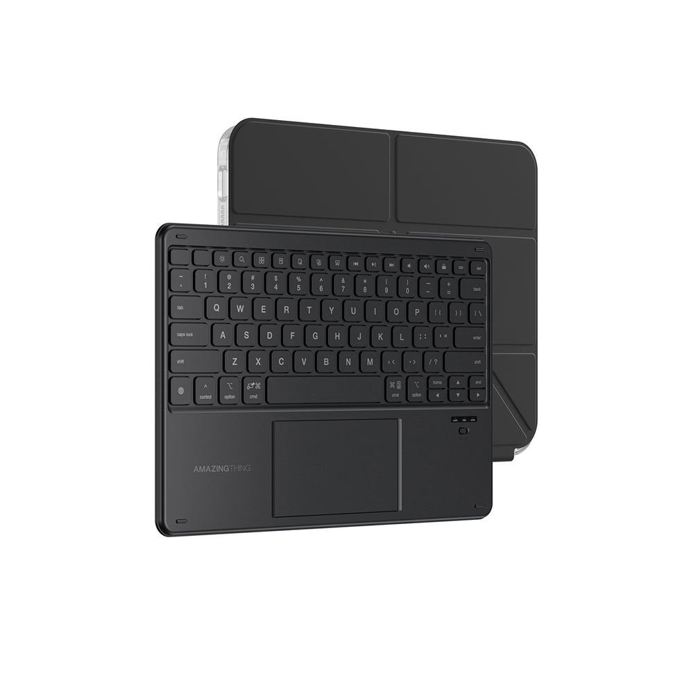 AmazingThing Minimal Case Keylite Combo Keyboard Case for iPad 11" 2022/2025 - Black_2